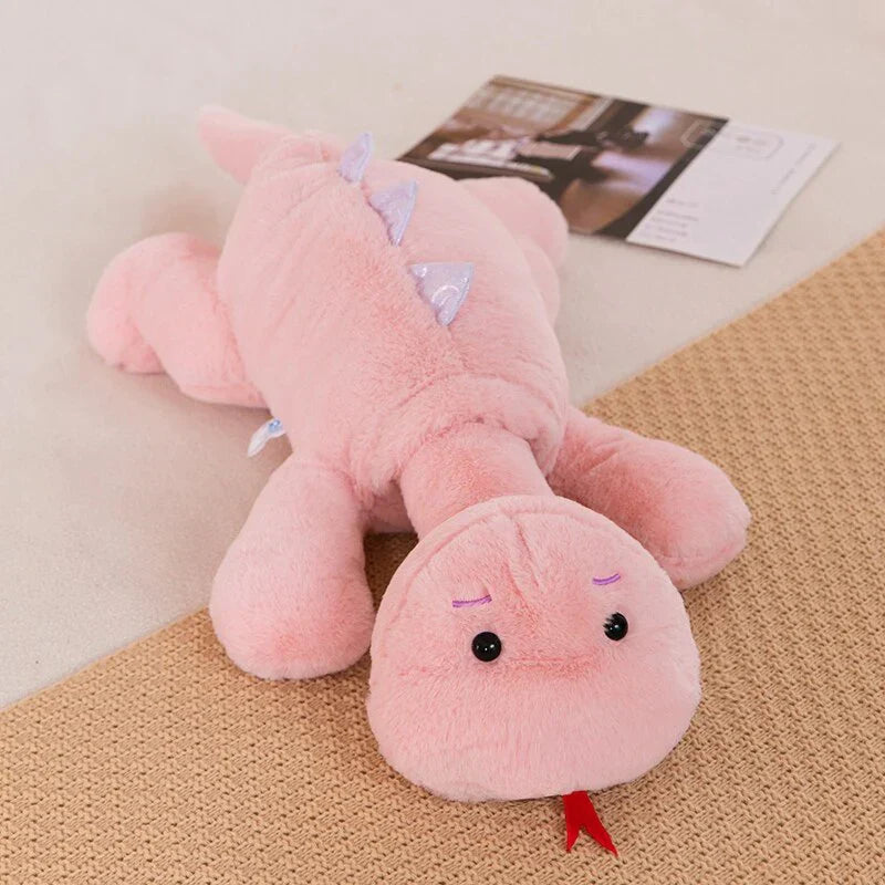 Snake & Dinosaur Combo Plushie | NEW
