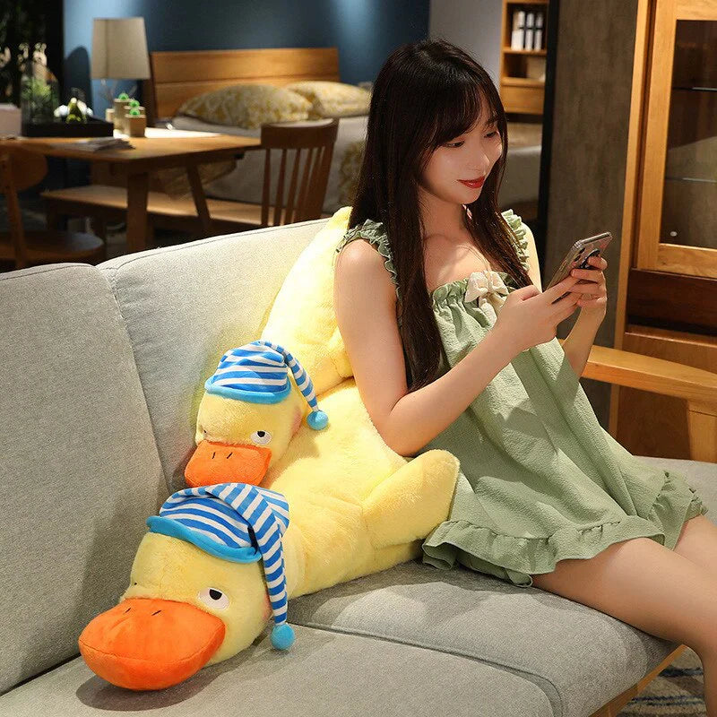 Sleepy Fluffy Duck Plushie | NEW