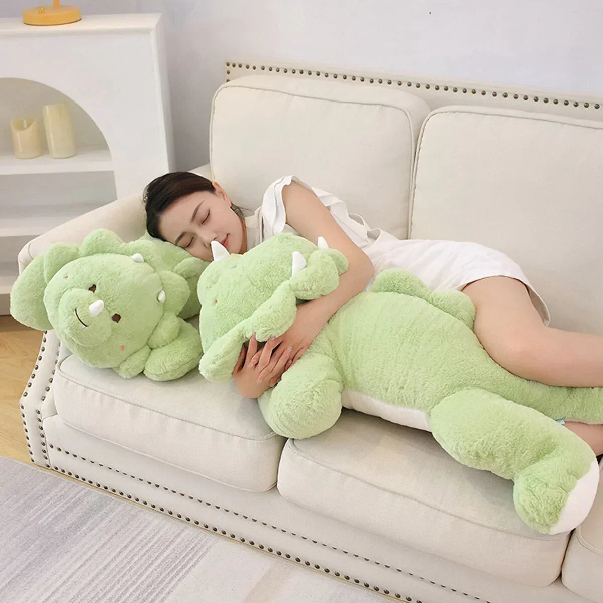 Laying Triceratops Plushie | NEW