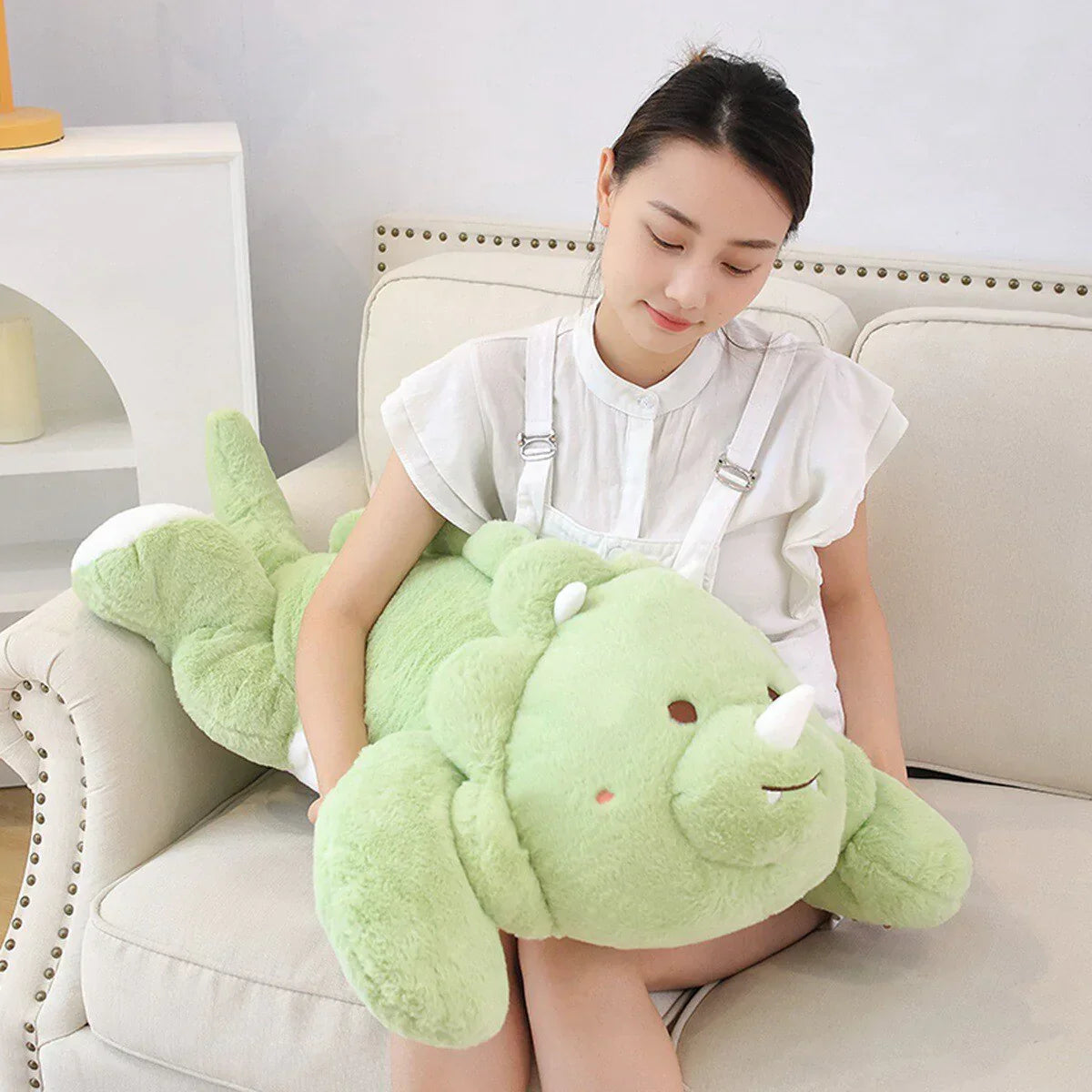 Laying Triceratops Plushie | NEW