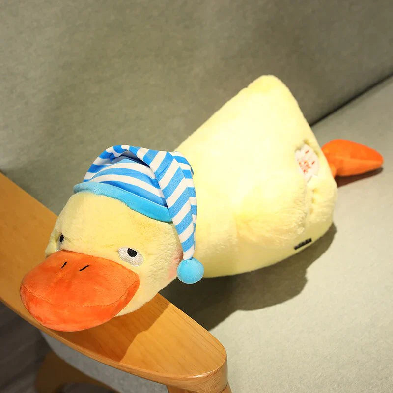 Sleepy Fluffy Duck Plushie | NEW