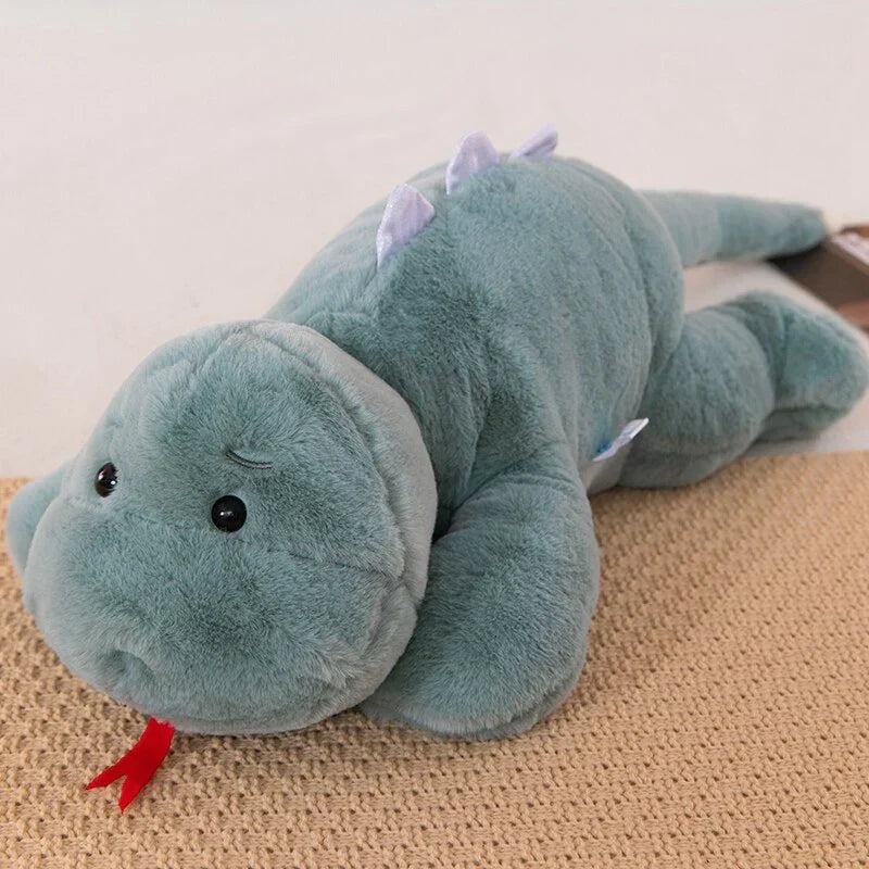 Snake & Dinosaur Combo Plushie | NEW