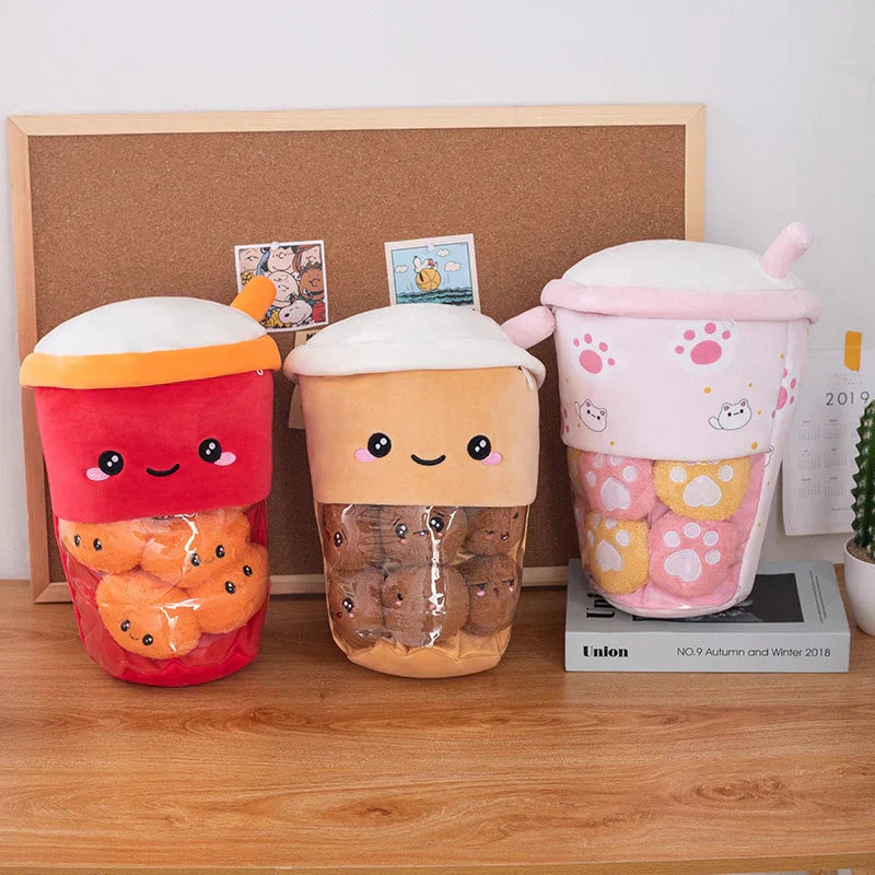 Smiling Boba Dessert Plushie | NEW