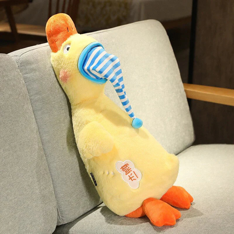 Sleepy Fluffy Duck Plushie | NEW
