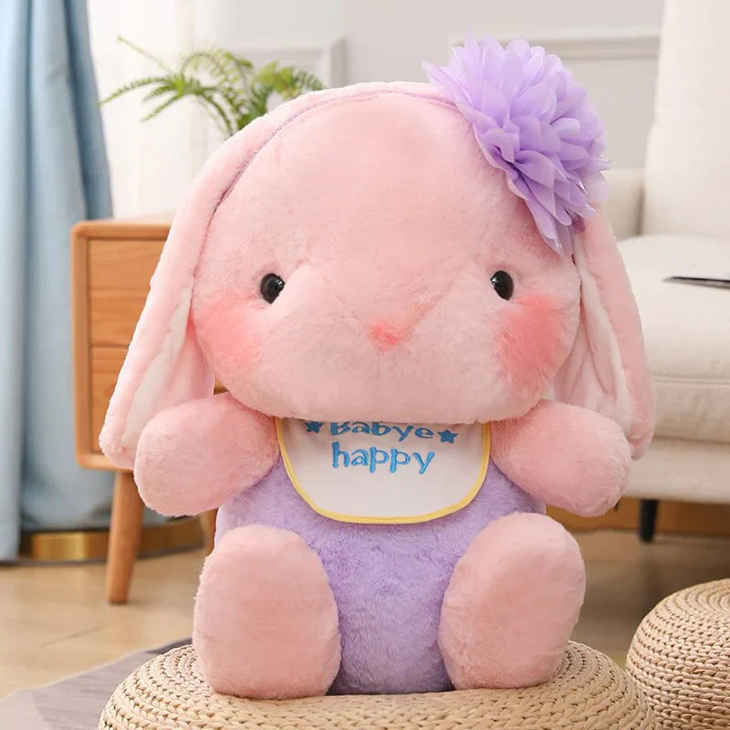 Rainbow Blushing Bunny Plushies | NEW