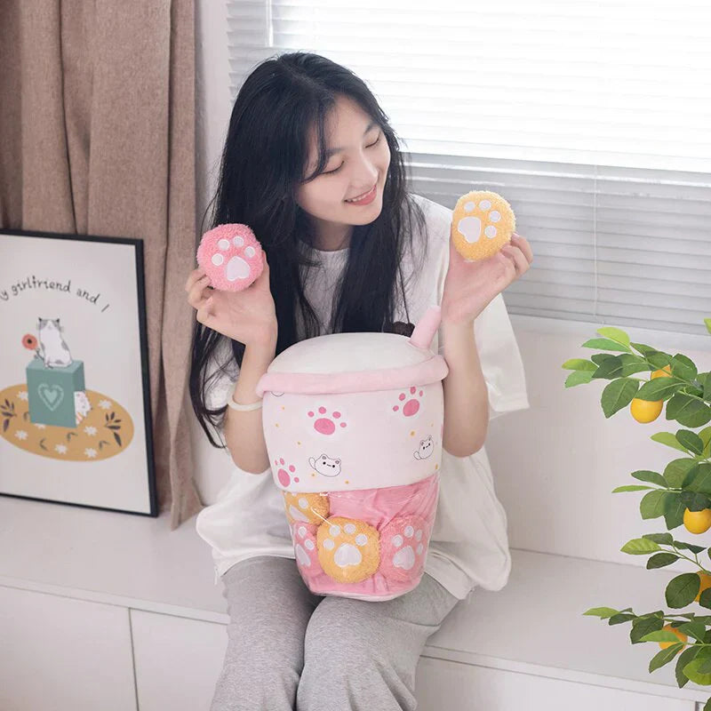 Smiling Boba Dessert Plushie | NEW