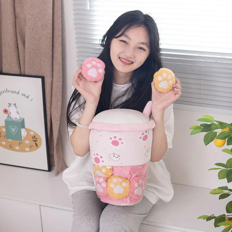 Smiling Boba Dessert Plushie | NEW