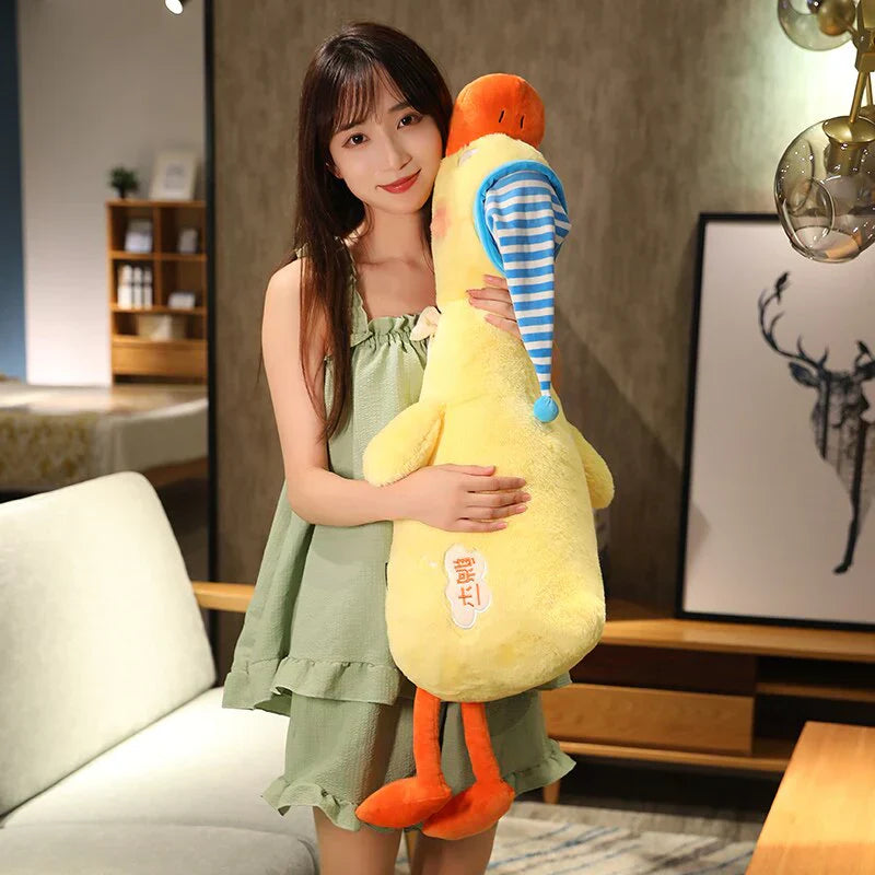 Sleepy Fluffy Duck Plushie | NEW
