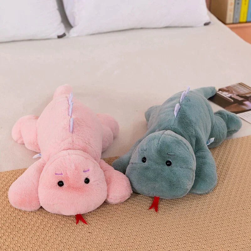 Snake & Dinosaur Combo Plushie | NEW