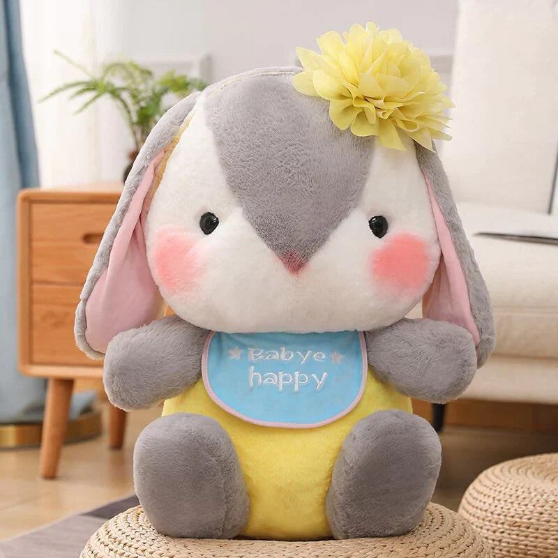 Rainbow Blushing Bunny Plushies | NEW