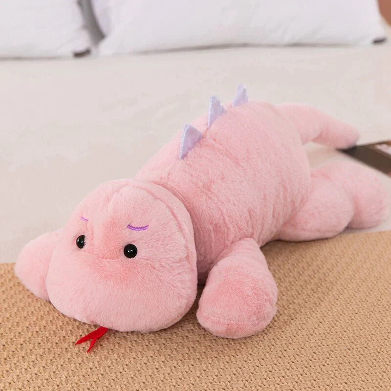 Snake & Dinosaur Combo Plushie | NEW