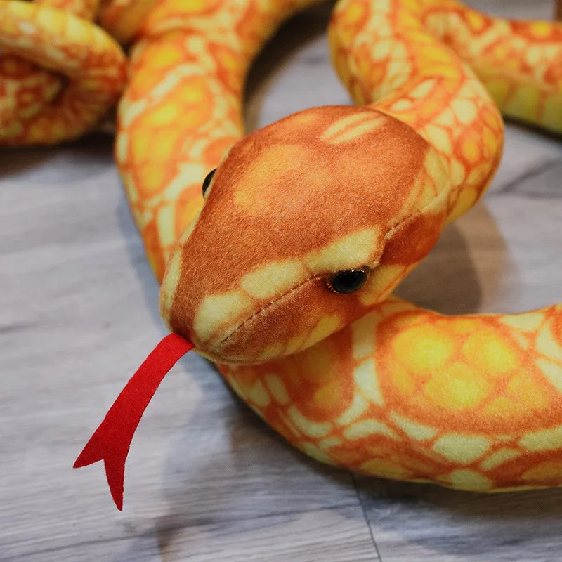 Long Soft Snake Plushie – Your Comfort Coil of Happiness