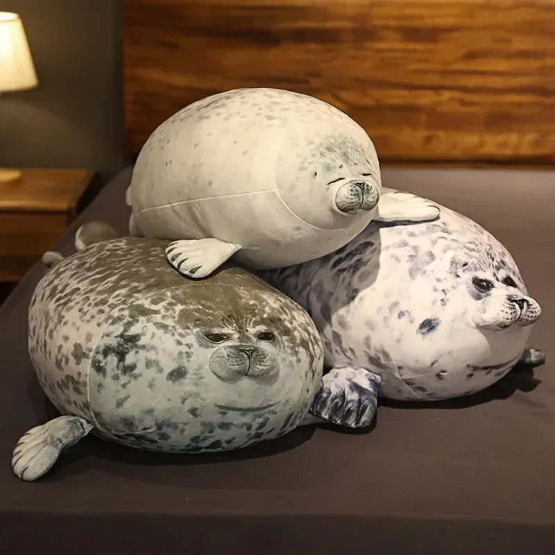 Seal Plush Toy A Hugable Chunky Sea Friend Just for You