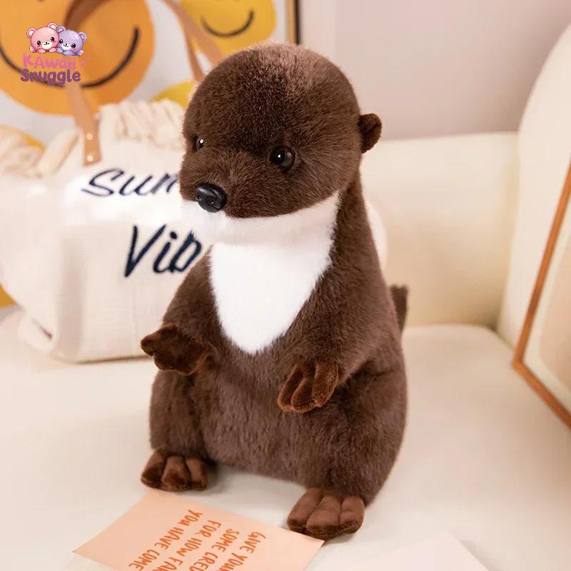 Plush Otter Toys Soft Stuffed Animal – Your Adorable River Buddy