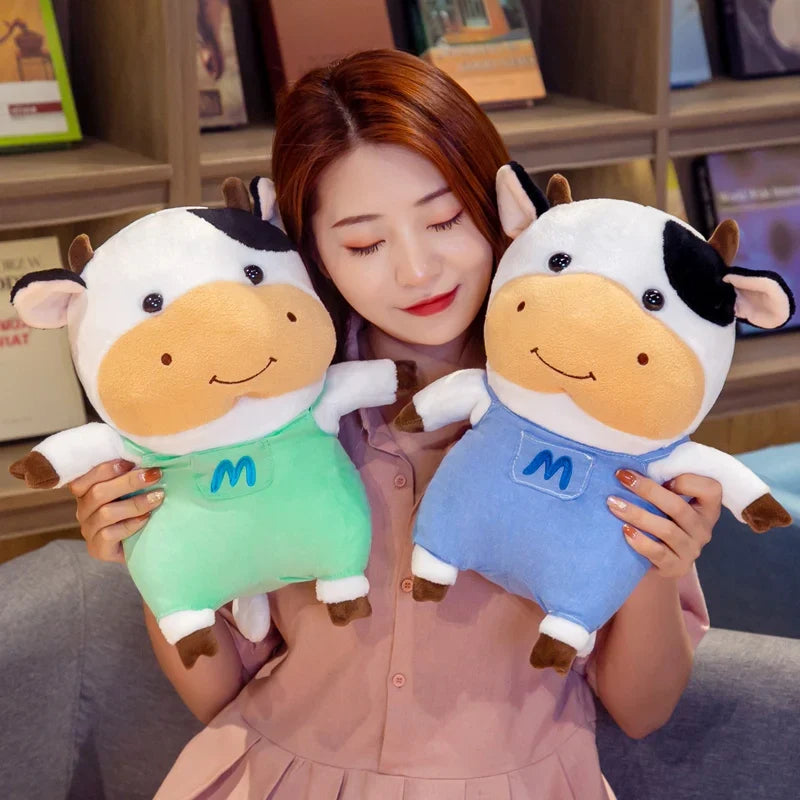 Kawaii Mini Cow Plush Animals Doll Toys Stuffed Soft Plush