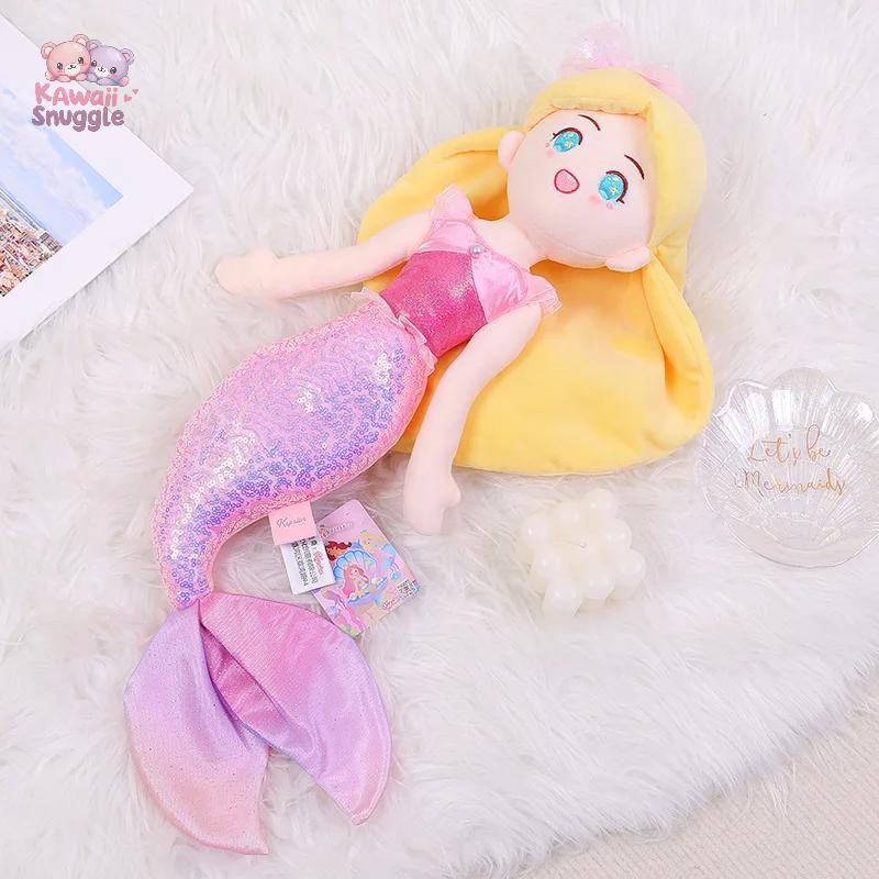 Shine Mermaid Plush Doll Toy – A Magical Friend from the Ocean