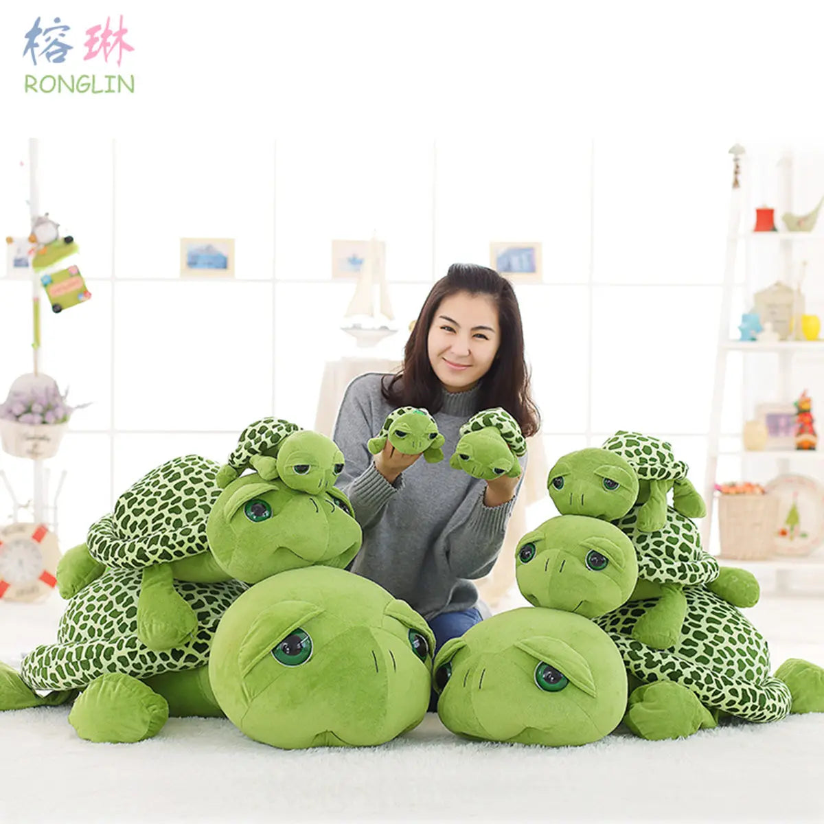 Adorable Sea Turtle Plush Toy