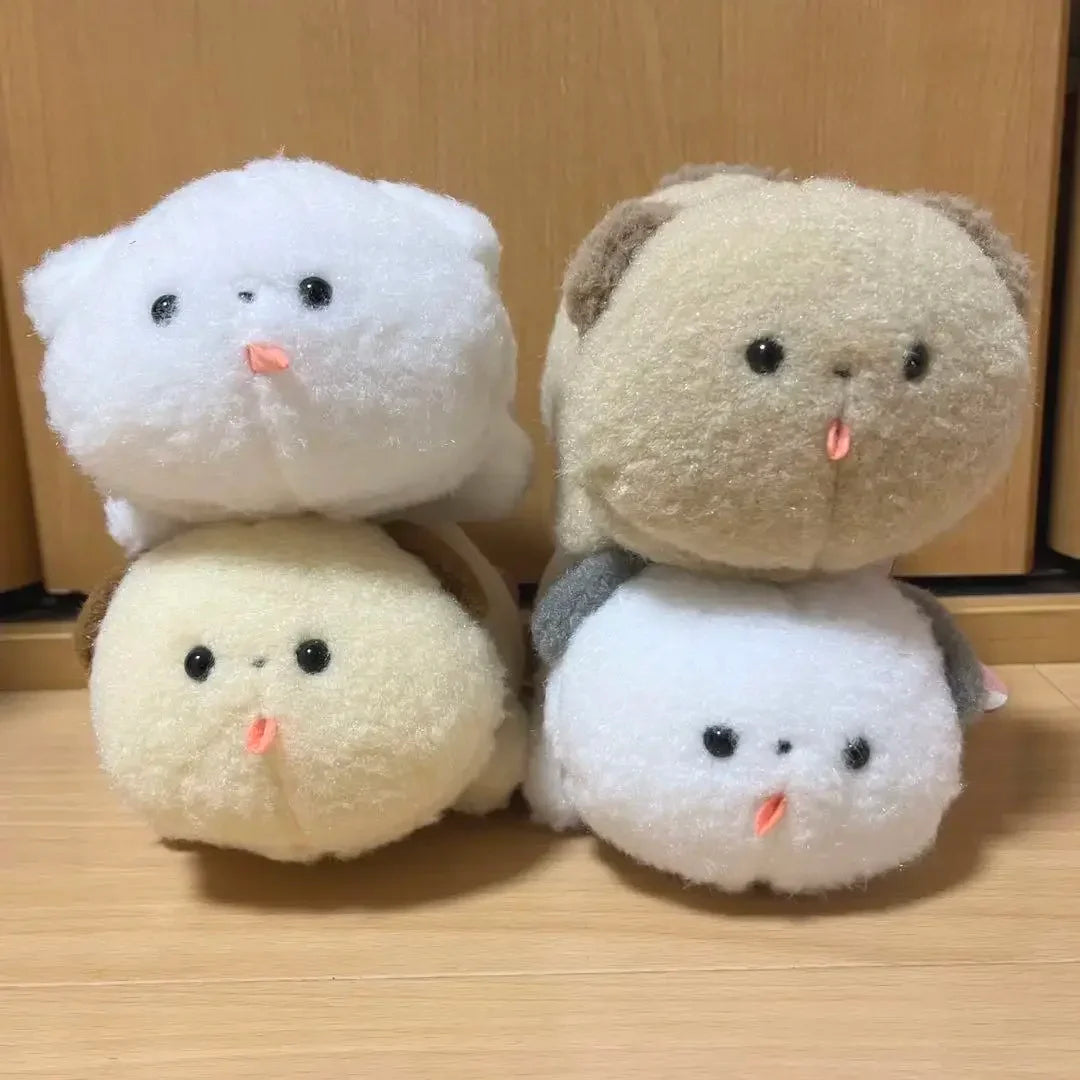 Chill-Out Puppy Dog Plush Toy Tiny Tail-Wagging Joy in Your Pocket