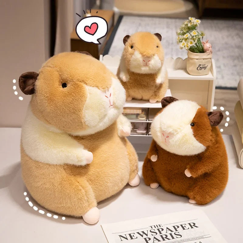Guinea Pig Plush Simulation Guinea Pig Animal Plush Stuffed Doll Toy Theme Party Birthday Christmas Decoration Kids Birthday Gif