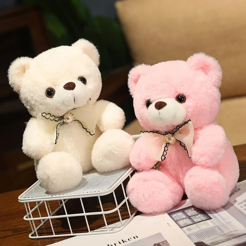 Hot Christmas Bear Kawaii Teddy Bear Plush Toys Stuffed Cute Bow Tie Doll Boys&Girls Valentine'S Gift Kids Baby Christmas Gift