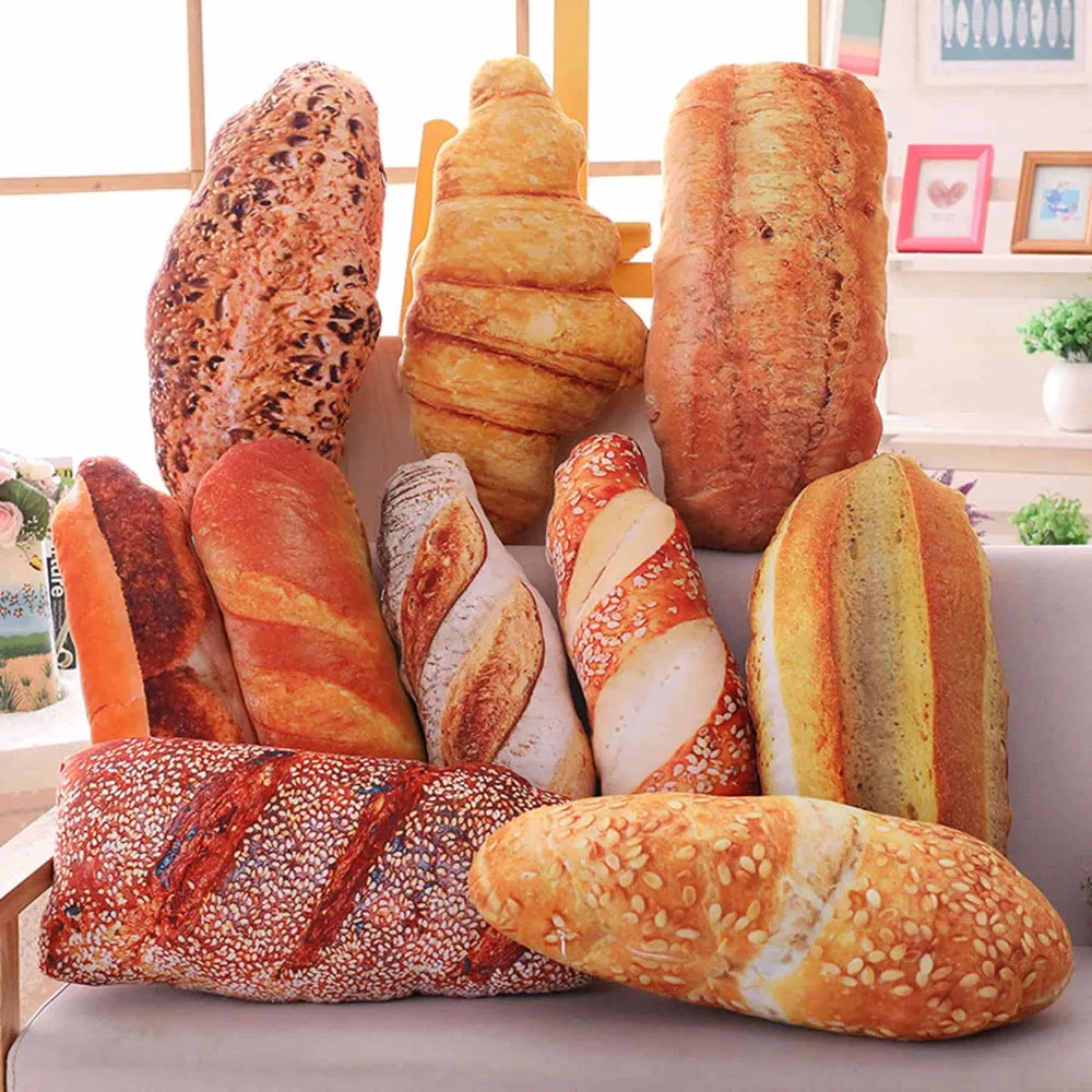 Plush Donut Cream Bread Stuffed Toy Pillow Soft Cushion Restaurant Decoration Birthday Gift Birthday Gift