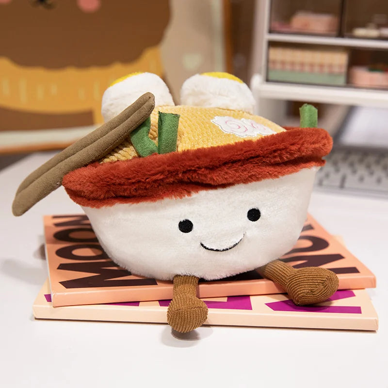 Ramen Bowl Plush – A Cozy Companion for Every Food Lover