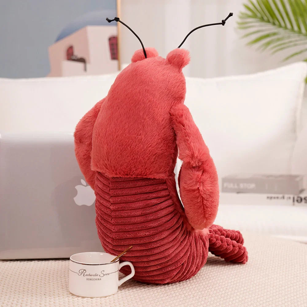 Interesting Simulation Sea Animal Lobster Crab Stuffed Short Hair Soft Baby Plush