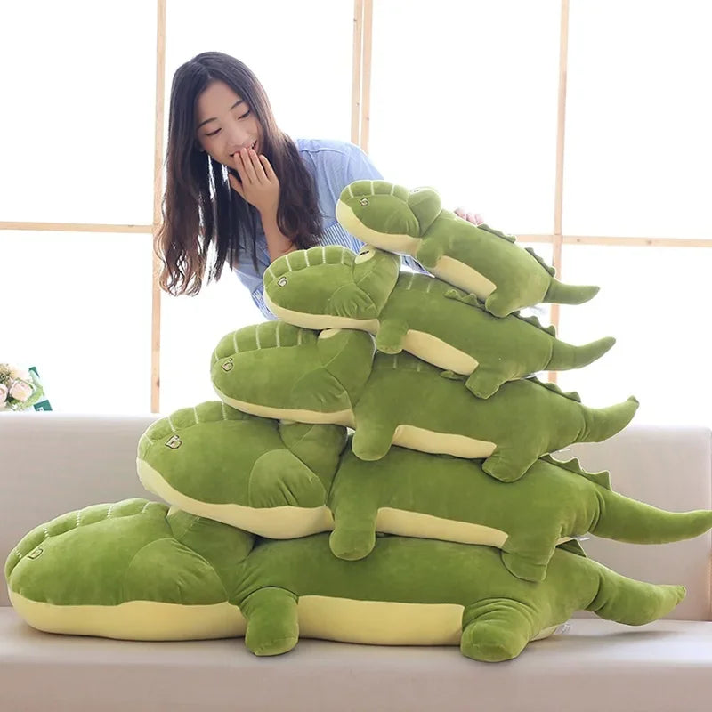 Super Cute Crocodile Doll Plush Toy Lazy Sleeper Pillow