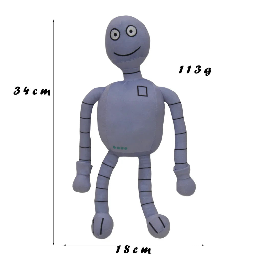 New Halloween Robot Dreams Boiled Plush Toys Cartoon Anime Mon Ami Robot Soft Plush Toy Children Birthday Gifts