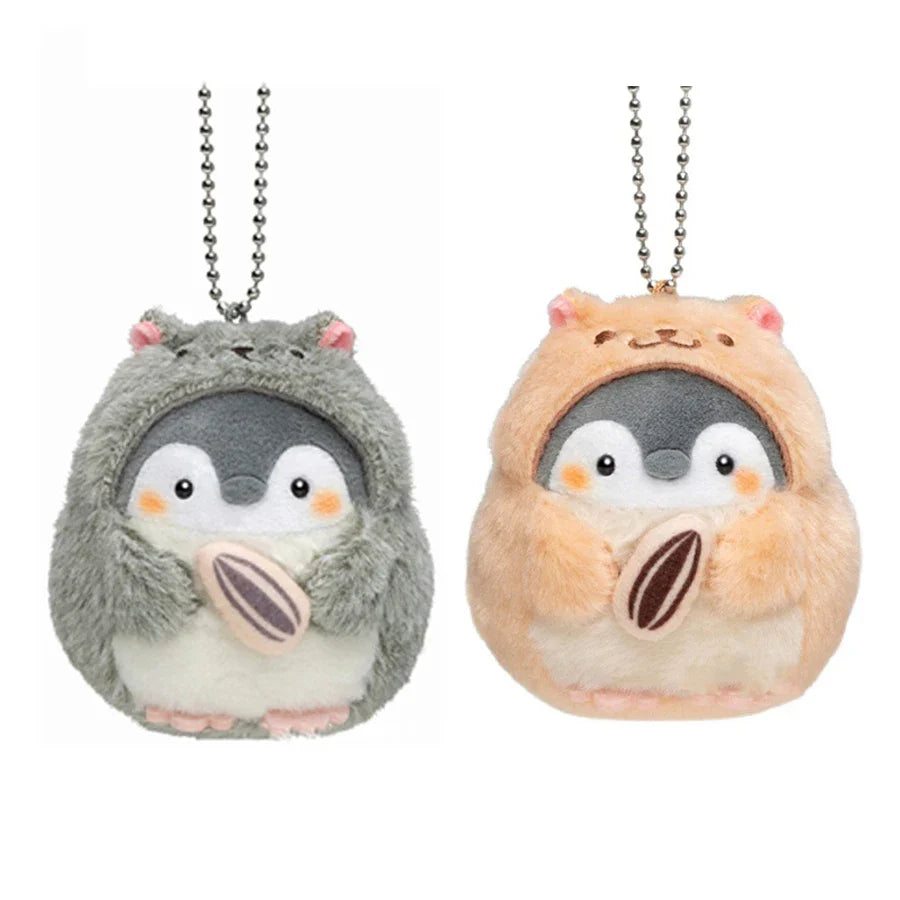 Kawaii Koupen Chan Penguin Plush Keychain Pendant Gift