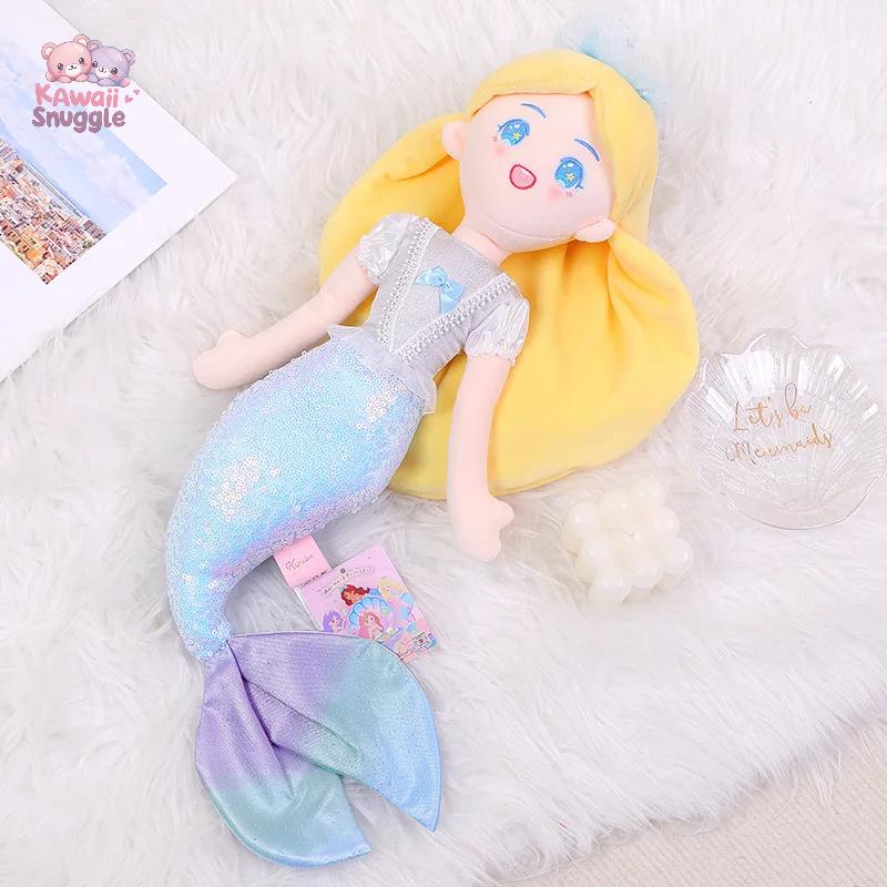 Shine Mermaid Plush Doll Toy – A Magical Friend from the Ocean