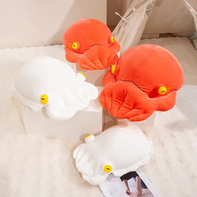 Kawaii 35/45cm Octopus Ball Plush Pillow Cute Cartoon Toy Soft Stuffed Animal Cushion for Kid and Adults Birthday Christmas Gift