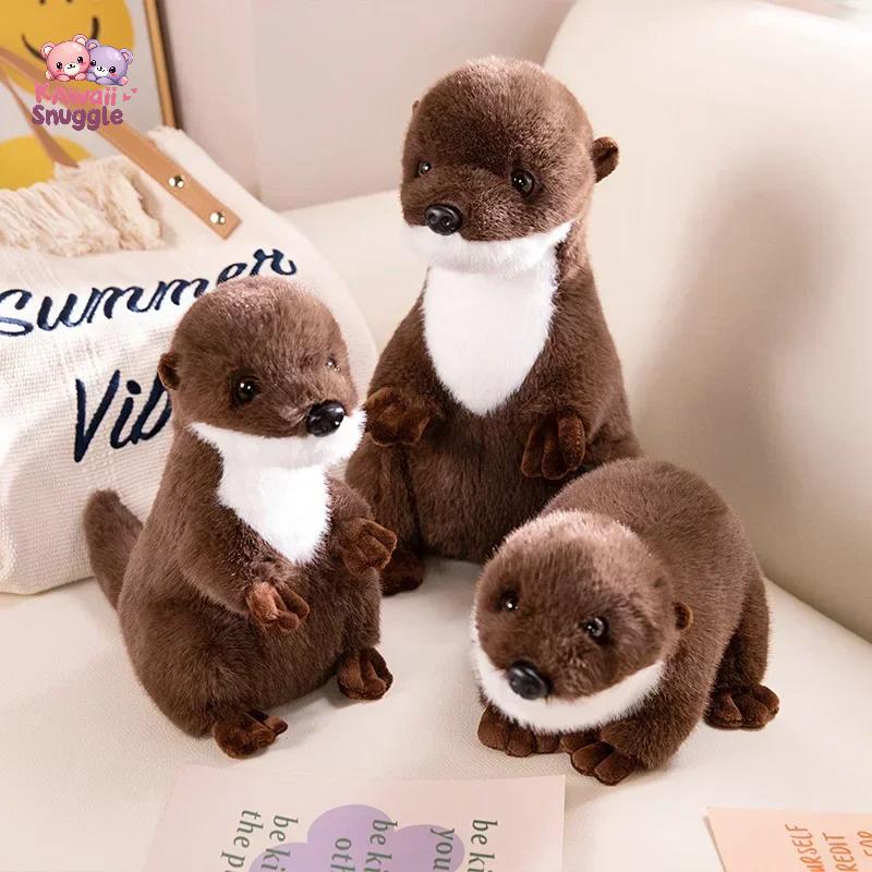Plush Otter Toys Soft Stuffed Animal – Your Adorable River Buddy