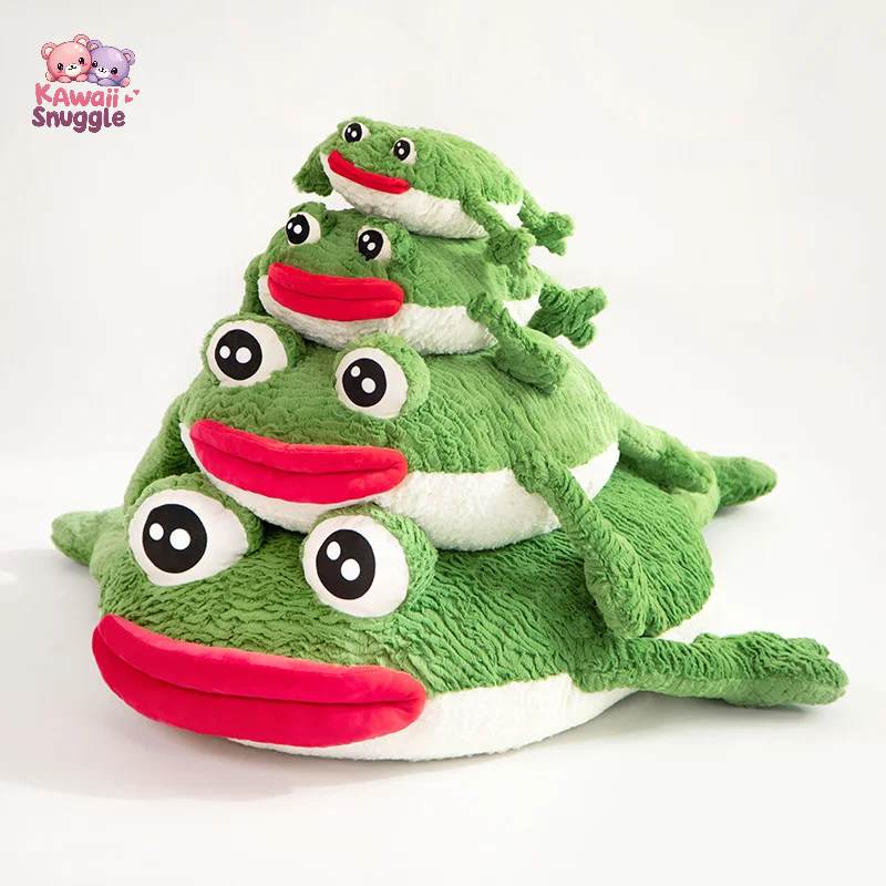 Lovely Big Mouth Frog Plush Toy