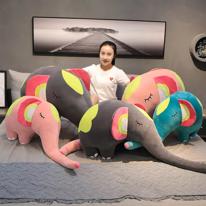 Soft Elephant Cuddle Pillow The Sweetest Snuggle Buddy You’ll Ever Meet