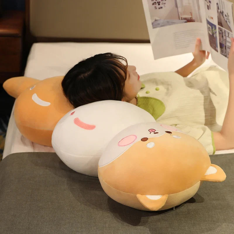 Kawaii Shiba Pig Rabbit Dog Goose Plush Toy – Soft Pillow & Cute Cushion Gift