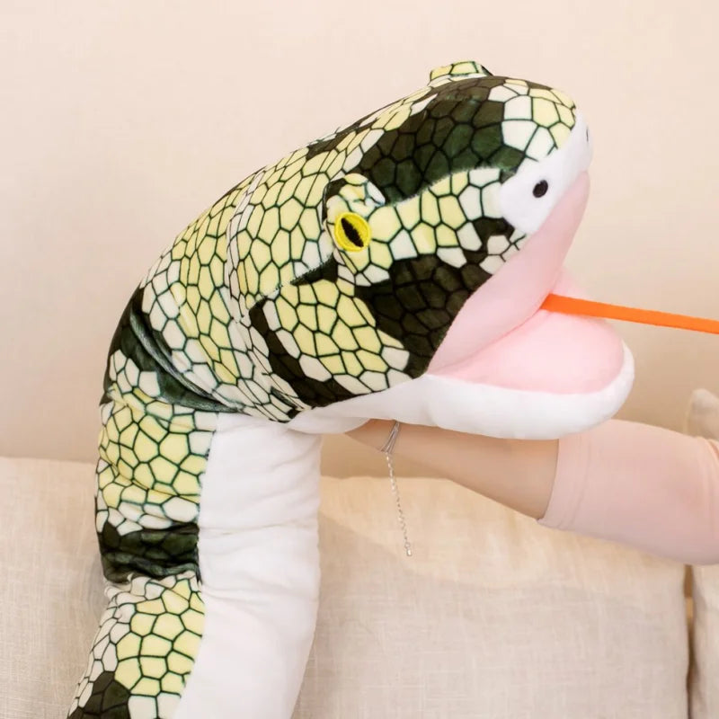 Huggable Snake Plush – The Cozy Curl of Joy