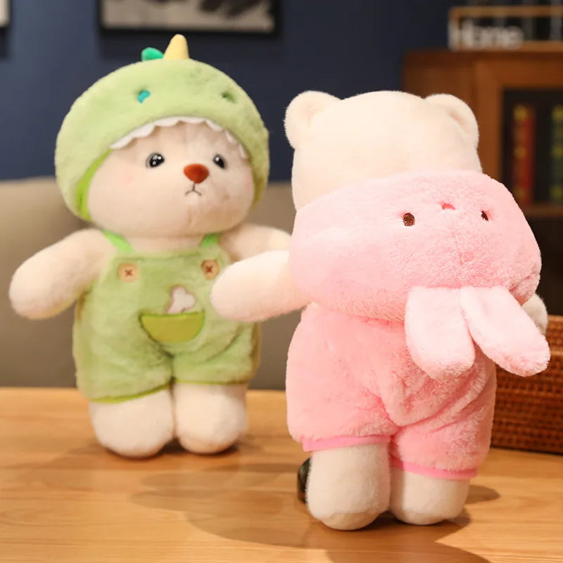 Kawaii Giant Bear Cosplay Panda Doll Creative Plush Toy Cartoon Zoo Animal Plushie