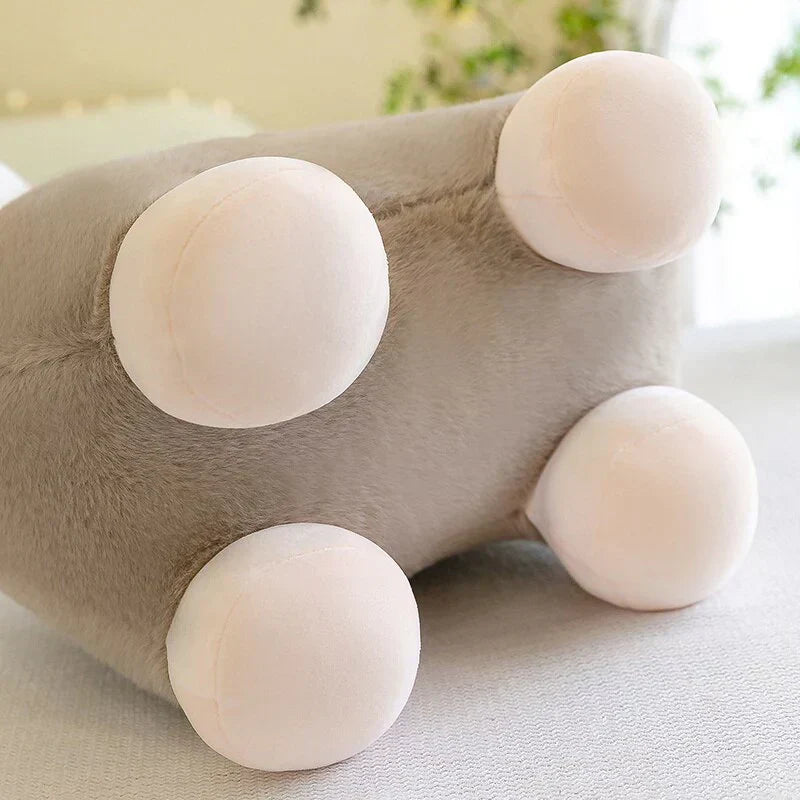 Grey musical alpaca plush toy, super-soft premium cotton, ethically sourced, perfect for cuddling.