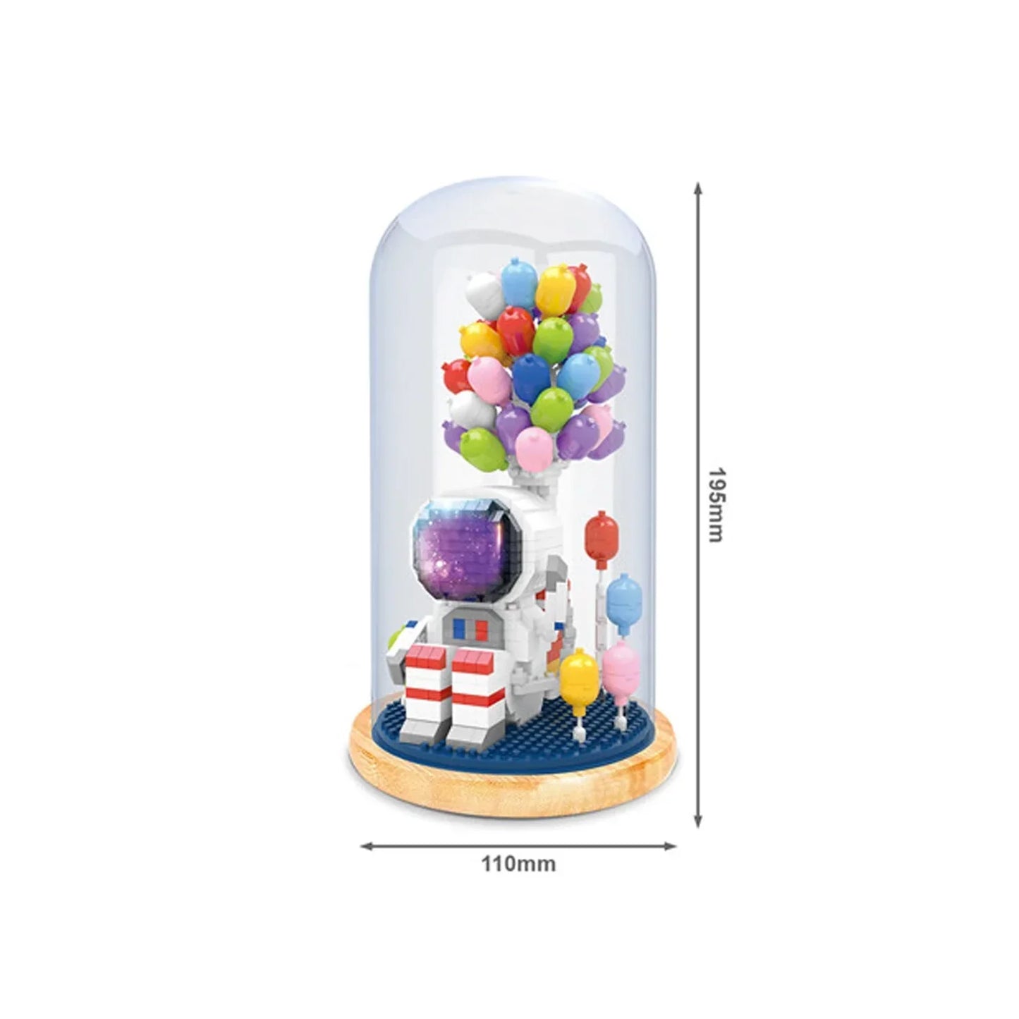 Out of This World Astronaut Space Galaxy Nano Building Blocks