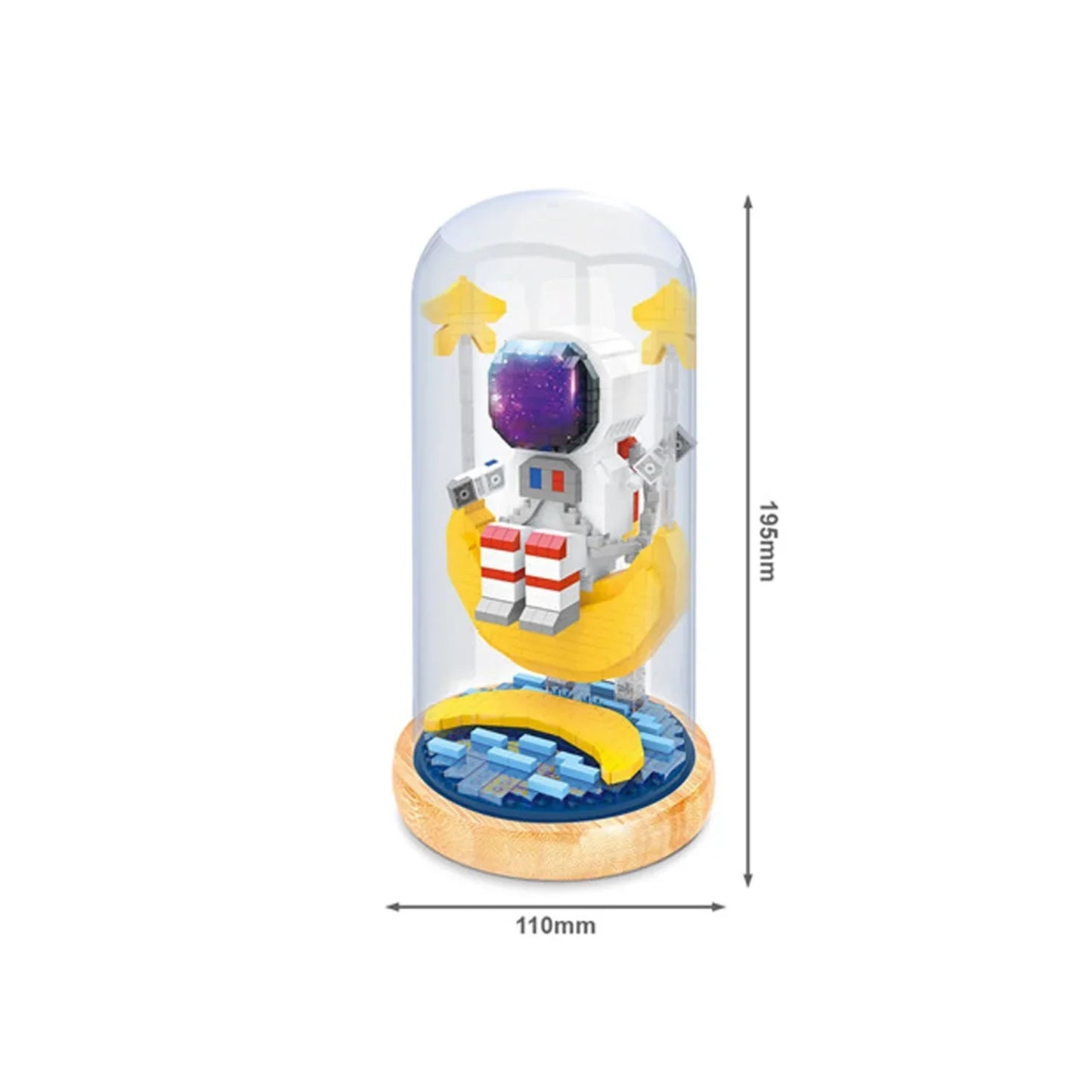 Out of This World Astronaut Space Galaxy Nano Building Blocks