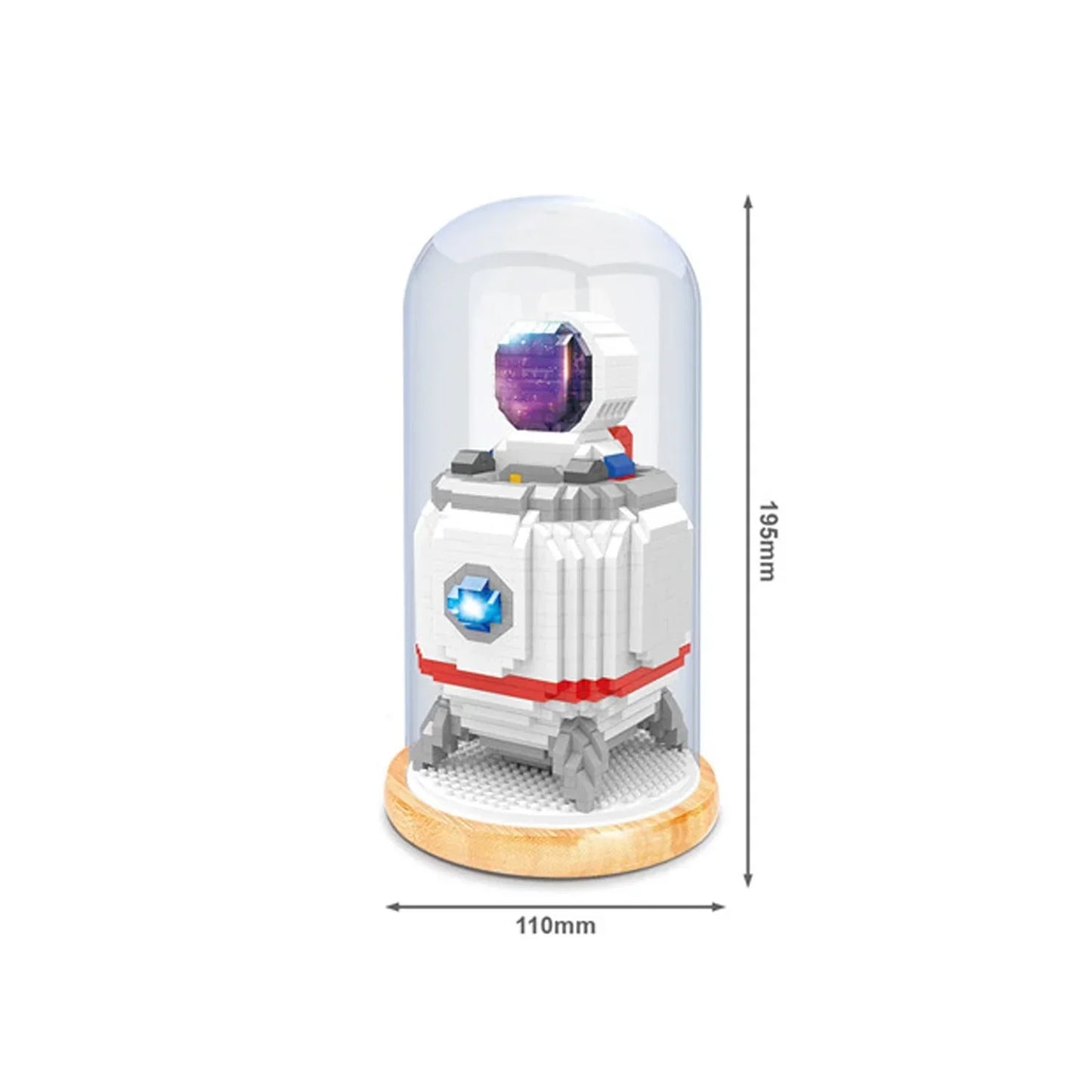Out of This World Astronaut Space Galaxy Nano Building Blocks