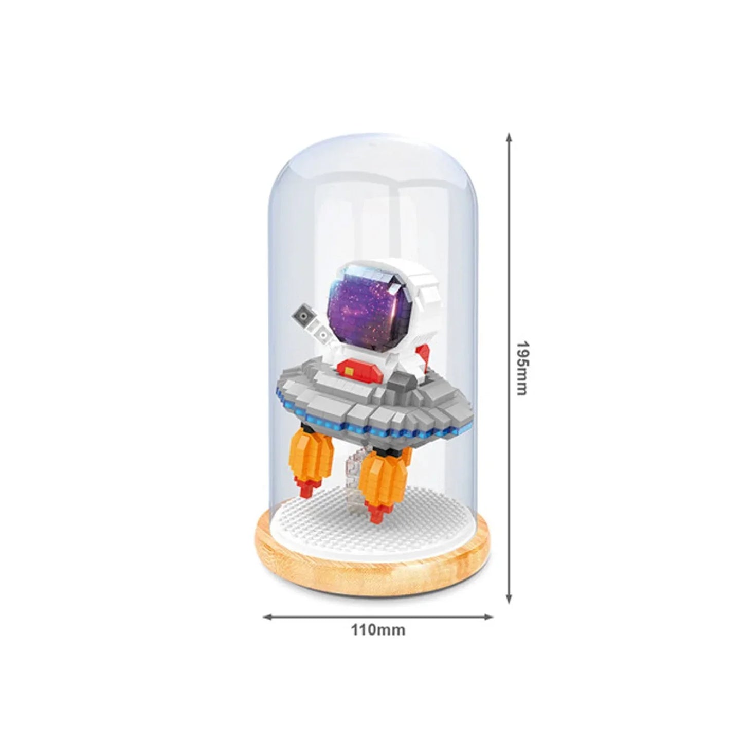 Out of This World Astronaut Space Galaxy Nano Building Blocks