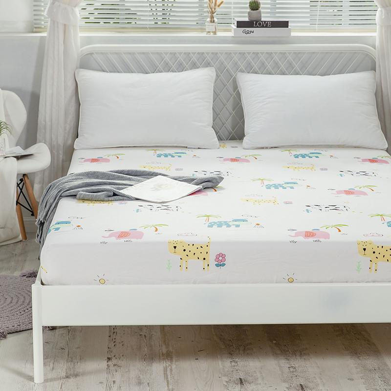 Baby Safari Cotton Fitted Bedsheet
