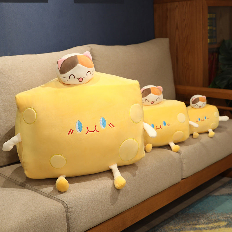 Cute Cheese Block Plushie