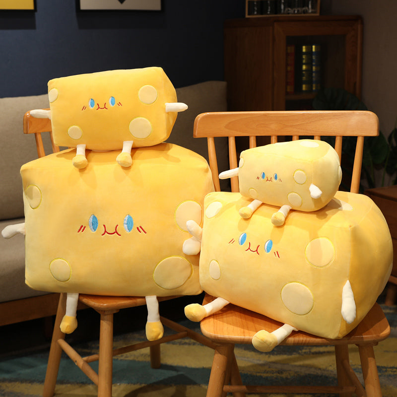Cute Cheese Block Plushie