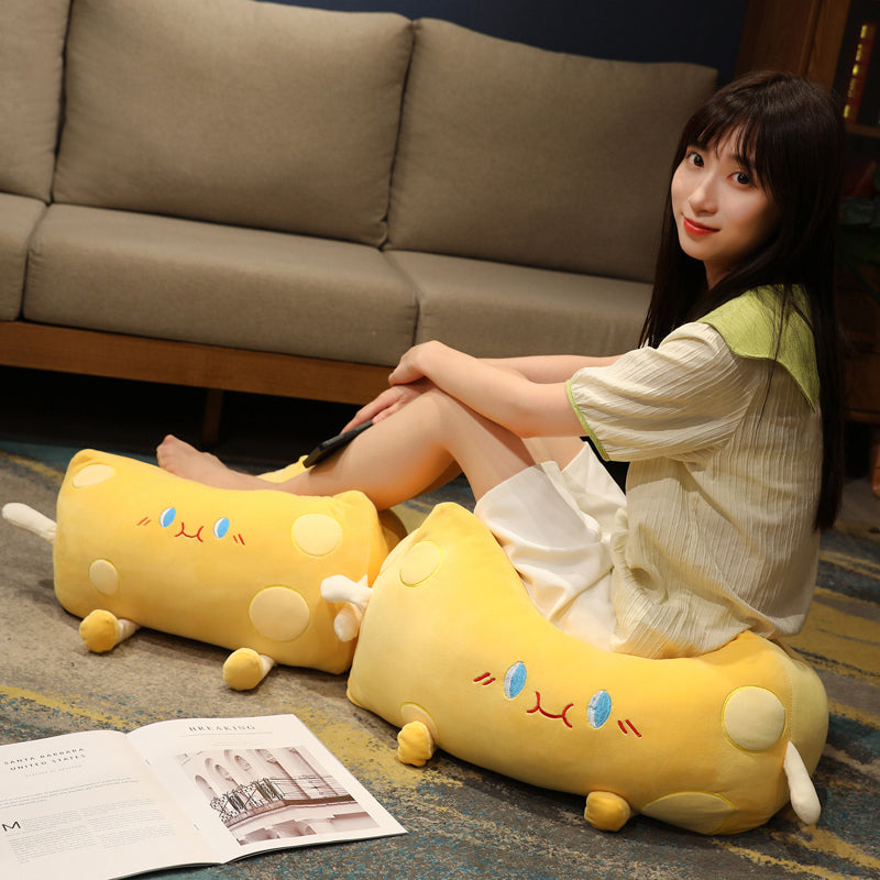Cute Cheese Block Plushie