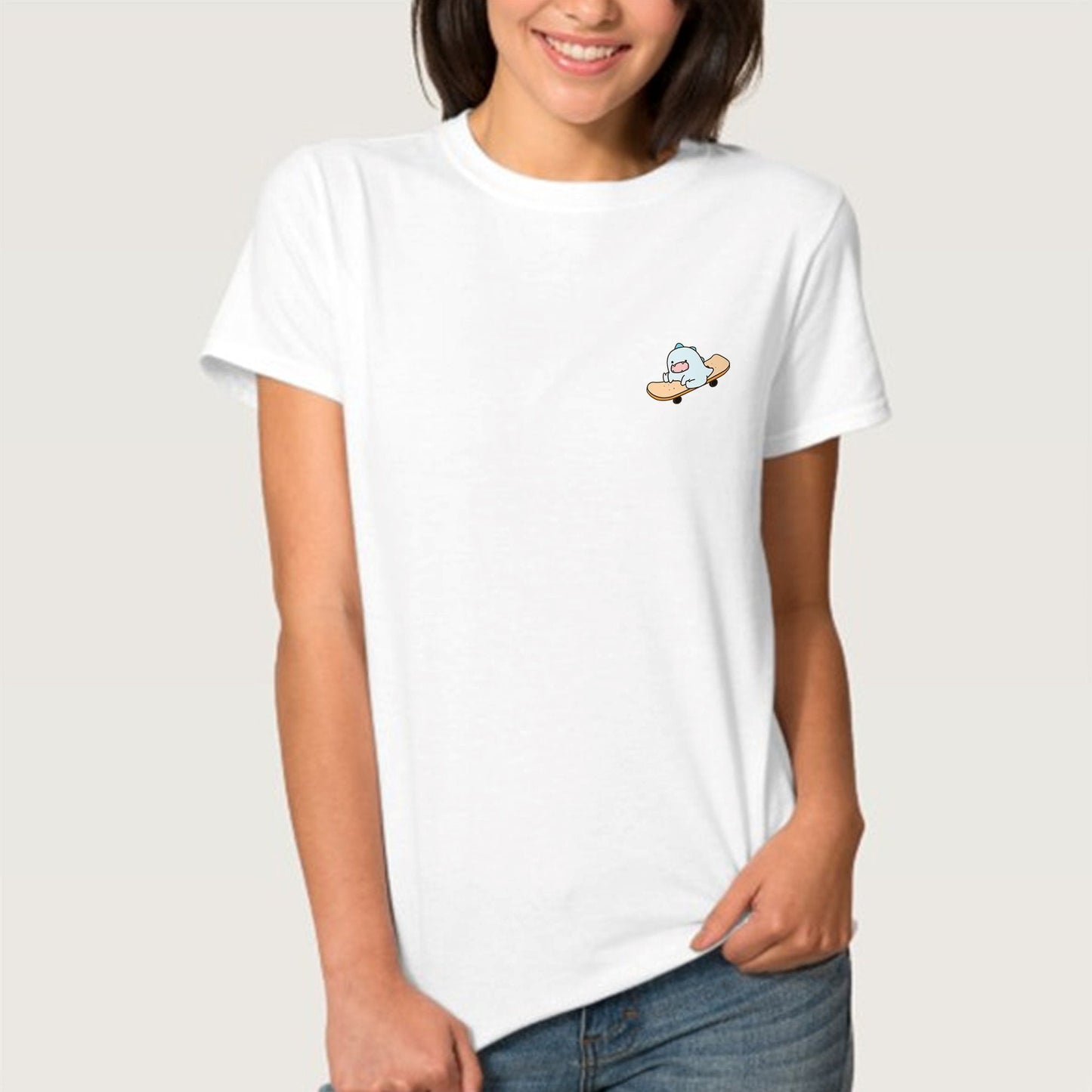 Excited Tato Skateboarding Unisex Tee