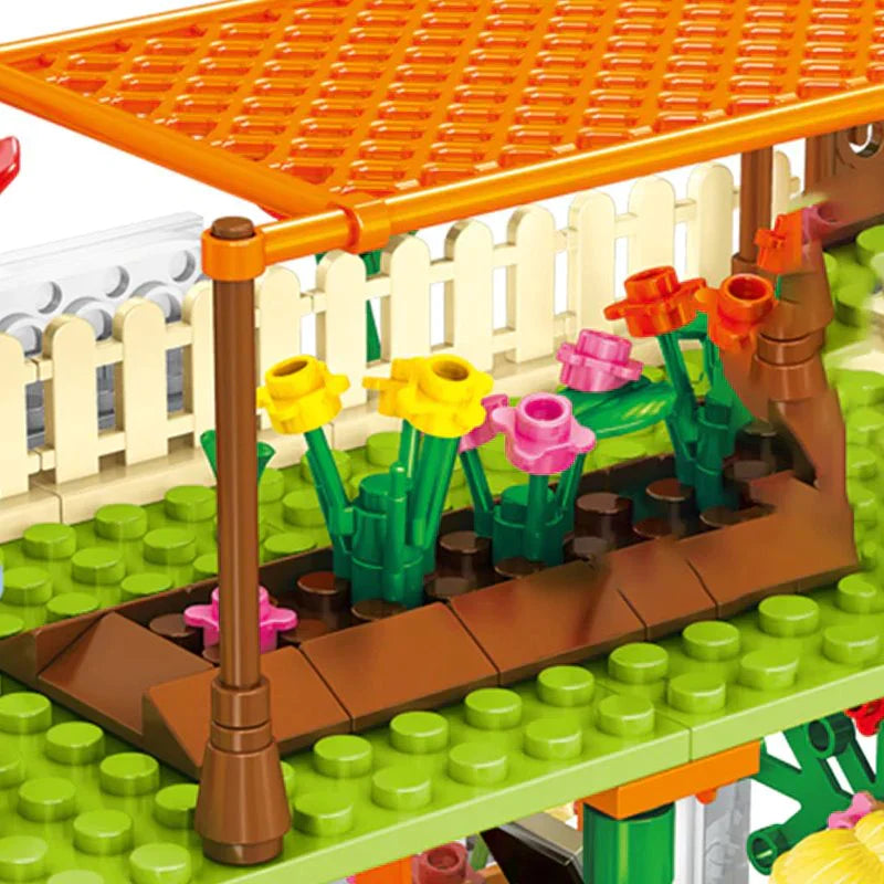 Queen's Florist Shop Building Block Set | 320+ Pcs & Mini Dolls