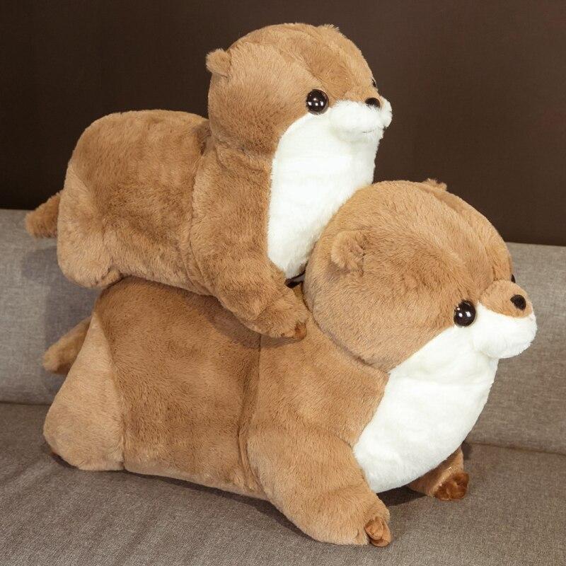 Fluffy Chubby Otter Plushies